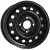 Штампованный диск Eurodisk 53A43C 14x5.5" 4x100мм DIA 60.1мм ET 43мм Black