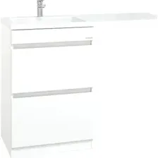 Onika Тумба с умывальником Милтон 58 105801 + Madera Kamilla 120 L