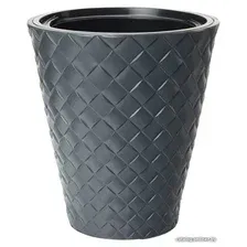 Кашпо Formplastic Makata 2820-014 (антрацит)