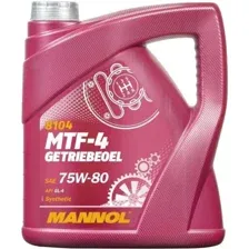Трансмиссионное масло Mannol MTF-4 Getriebeoel 75W-80 API GL-4 4л