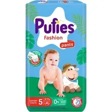 Трусики-подгузники Pufies Pants Fashion Junior 12-17кг (40 шт)