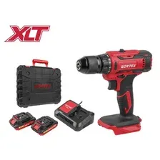 Аккумуляторная дрель-шуруповерт WORTEX BD 1820-1 Li в чемодане ALL1 XLT 18В,30Н*м,2х2 А*ч,БЗП(мет.)
