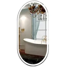 Пекам Зеркало Iva 1 45x90 Iva1-45x90s (с подсветкой, с сенсором на прикосновение)