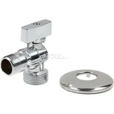 Кран шаровой 1/2"х3/4" для стиральной машины хром AV ENGINEERING 