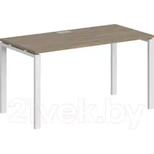 Письменный стол Norden 120x60x75 / SG.201.OD.63.WH (дуб темный/белый)