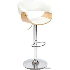 Стул TetChair Vimta mod.4021S (белый/натуральный/хром)