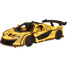 Автомобиль игрушечный EWA Гоночный автомобиль (желтый)