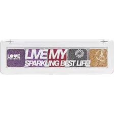 Палетка теней для век Love Generation Duochrome Eyeshadow Palette Live my sparkling best life! 01