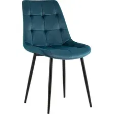 Стул Stool Group Флекс (велюр сине-зеленый)