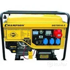Генератор бензиновый CHAMPION GG7501E-3