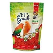 Pet's Brunch Функциональный десерт Biscotti Red Soft для птиц с краcным оперением 230 г