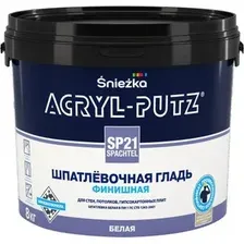 Шпатлевка Sniezka Acryl-Putz SP21 Spachtel 8 кг (белый)