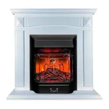 Каминокомплект Смолком VIKING STD-ASP с RealFlame MAJESTIC-S LUX BL LT Бьянко белый
