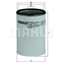 Топливный фильтр Mahle Knecht KC374D