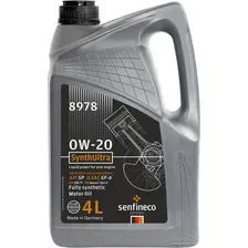 Моторное масло Senfineco SynthUltra 0W-20 API SP GF-6, 4л