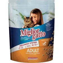 Сухой корм для кошек Miglior С курицей (400г)