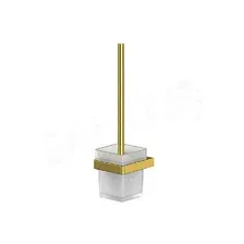 Ершик для унитаза Whitecross Cubo CU2470GLB (брашированное золото)
