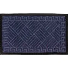 Коврик грязезащитный ComeForte Уют Классик 80x120 (серый)