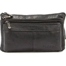 Сумка на пояс Poshete 252-7718-BLK (черный)