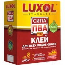 Клей для обоев Luxol Standart Сила ПВА (250г)