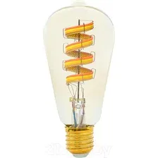 Умная лампа EKF Connect RGB E27 ST64 / slwf-e27-st64-fil-rgbw