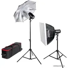 Комплект студийного света Godox E120-F