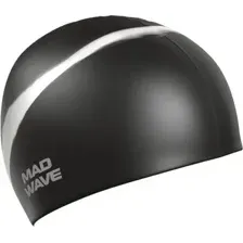 Шапочка для плавания Mad Wave Multi Adult (черный)