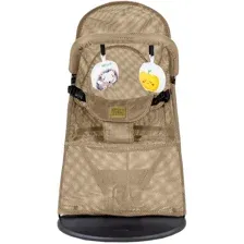Шезлонг Amarobaby Baby Time AB21-25BT/03 (бежевый)