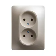 Розетка Schneider Electric Glossa GSL000620 (перламутр)