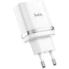 Сетевое зарядное Hoco C12Q (белый)
