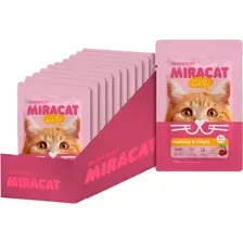 Влажный корм для кошек Мираторг Miracat Для взрослых кошек всех пород с курицей (28x75г)