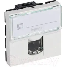 Розетка Legrand Mosaic 76554 (белый)