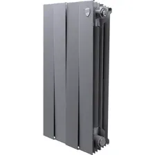 Радиатор Royal Thermo PianoForte 500, НС-1176338, silver satin, 4 секции