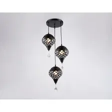 Подвесная люстра Ambrella light Traditional TR8444/3 BK (черный)