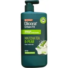 Гель для душа Dicora Urban Fit Detox Matcha Tea & Pear (825мл)