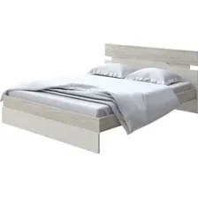 Кровать PROxSON Milton 140x190 (ясень шимо светлый/дуб шамони светлый 124)