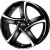 Литые диски Alutec Shark 17x7.5" 5x100мм DIA 63.3мм ET 35мм Racing Black Frontpolished