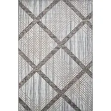 Ковер для жилой комнаты Merinos Sierra F351-STAN-CREAM-BLUE (1.5х3)