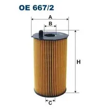 Масляный фильтр Filtron OE6672