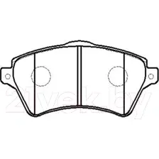 Тормозные колодки HSB HP8214
