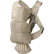 Рюкзак-переноска BabyBjorn Mini 0210.26 (woven beige)
