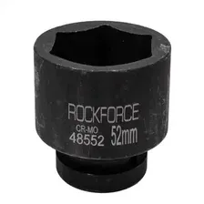 RF48552 Головка торцевая 52мм 1' 6-гранная ударная L=75мм ROCKFORCE RF-4855