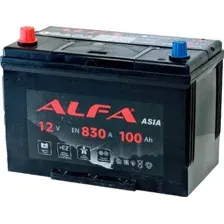 Автомобильный аккумулятор ALFA Asia JL 830A (100 А·ч)