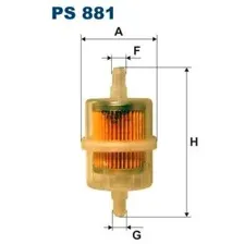 Топливный фильтр Filtron PS881
