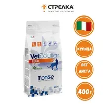 Корм "Monge" для кошек с заболеванием почек, ветеринарная диета, 400гх2ШТ