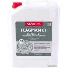 Акриловая грунтовка Flagman 01 (10 л, бесцветный)