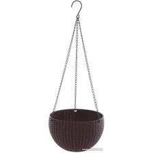 Кашпо Botanica Rattan (21x13 см, коричневый)