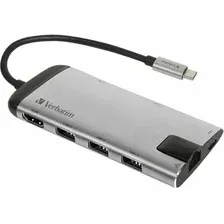 Док-станция Verbatim USB-C Multiport Hub 49142