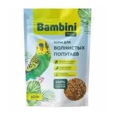 Bambini Pets Корм для волнистых попугаев 400 г