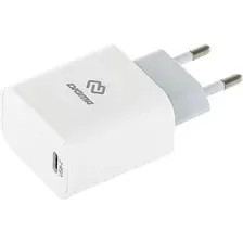 Сетевое зарядное Digma DGW3C (белый)